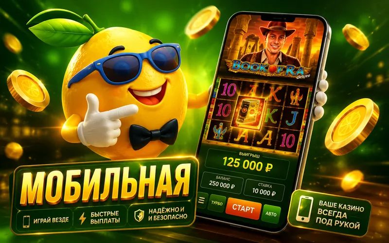 Мобильная версия казино Миллион